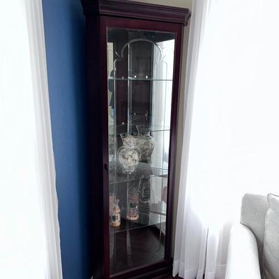 Corner Curio Cabinet