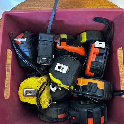 Lot of Tape measures