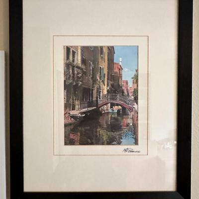 Italy lithograph Martin Roberts