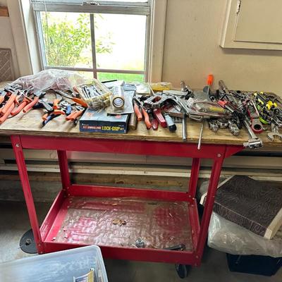 Lot of Tools & Bench