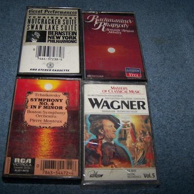 LOT 97 GREAT MUSICAL CASSETTES MAINLY CLASSICAL