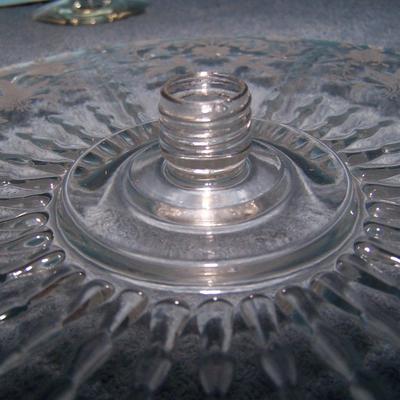 LOT 98 LOTS OF GORGEOUS VINTAGE GLASSWARE HEISEY/DUNCAN MILLER/FOSTORIA/OVERLAY