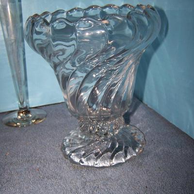 LOT 98 LOTS OF GORGEOUS VINTAGE GLASSWARE HEISEY/DUNCAN MILLER/FOSTORIA/OVERLAY