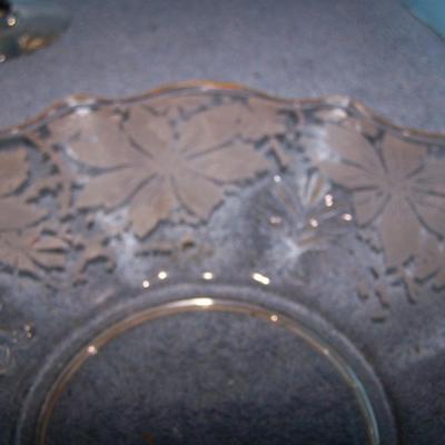 LOT 98 LOTS OF GORGEOUS VINTAGE GLASSWARE HEISEY/DUNCAN MILLER/FOSTORIA/OVERLAY