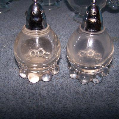 LOT 112 NICE VINTAGE CRYSTAL GLASSWARE CANDLEWICK plus MORE