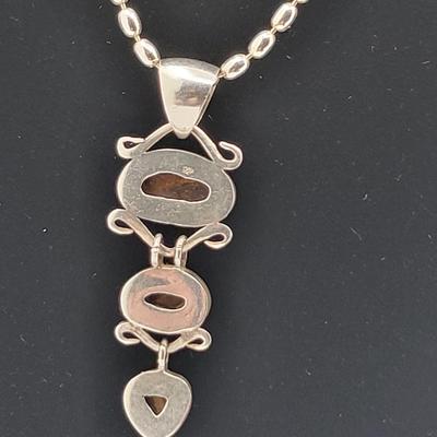 Cascading Three Opal Necklace 26gr