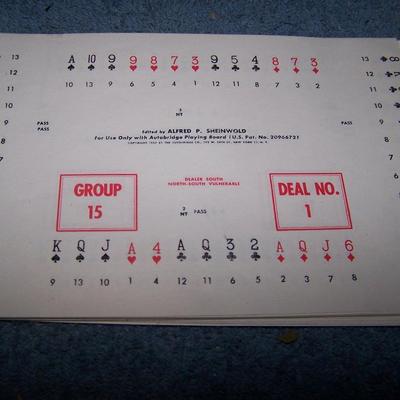 LOT 115 GREAT VINTAGE CARD PLAYING STUFF