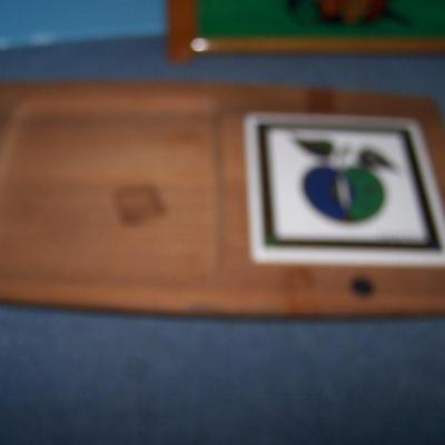 LOT 116 WONDERFUL MCM TRAYS -- GEORGES BRIARD --PLUS
