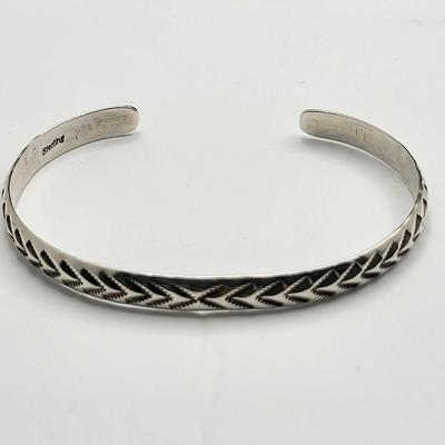 Three Piece Sterling Cuff Bracelets 56gr