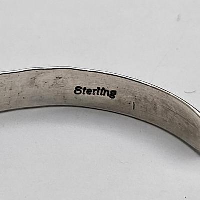Three Piece Sterling Cuff Bracelets 56gr
