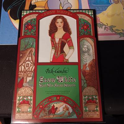 NEW DISNEY CHARACTERS PAPER DOLLS