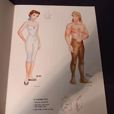 NEW DISNEY CHARACTERS PAPER DOLLS