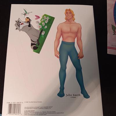 NEW DISNEY CHARACTERS PAPER DOLLS