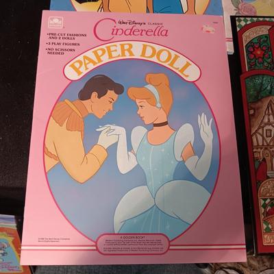 NEW DISNEY CHARACTERS PAPER DOLLS