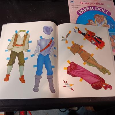NEW DISNEY CHARACTERS PAPER DOLLS