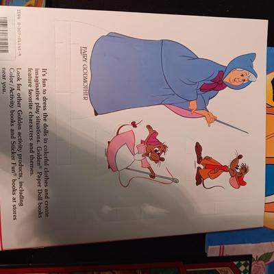NEW DISNEY CHARACTERS PAPER DOLLS