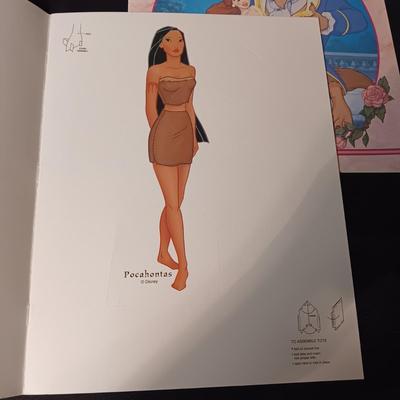 NEW DISNEY CHARACTERS PAPER DOLLS