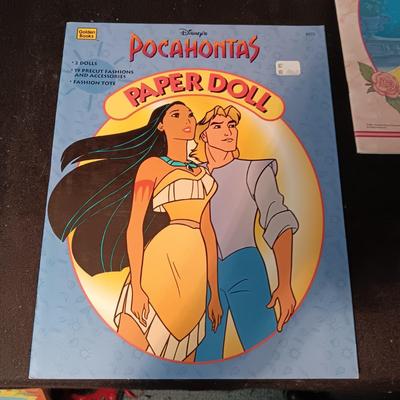 NEW DISNEY CHARACTERS PAPER DOLLS