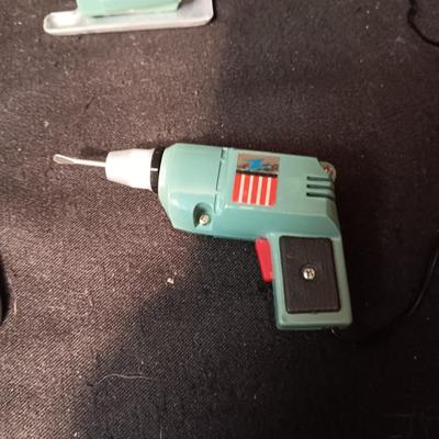 1969 IDEAL POWER MITE TOY POWER AND HAND TOOLS