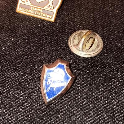 COPPER BRACELET, PINS, POKER CHIP AND LOVELAND, CO TOKENN