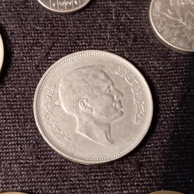A COLLECTION OF FOREIGN COINS