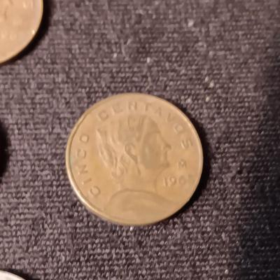A COLLECTION OF FOREIGN COINS