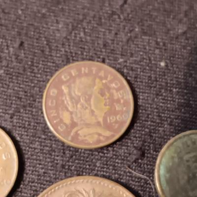 A COLLECTION OF FOREIGN COINS