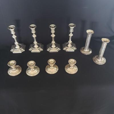 La Pierre Sterling Candlesticks and More Sterling (LR-KD)