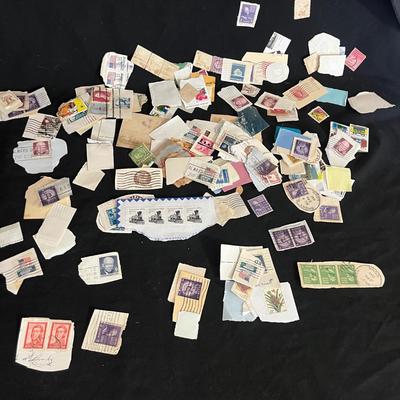 Collection of 1930's/1940's Foreign & Domestic Stamps Plus More (DR-MG)