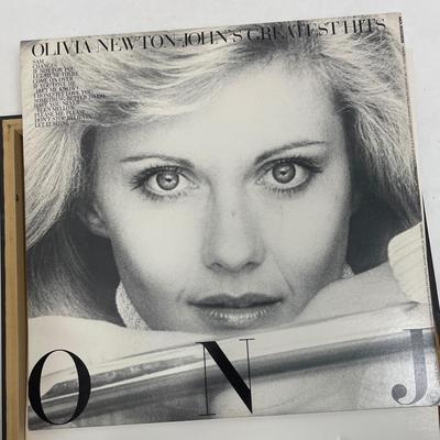 Olivia Newton John Vintage Vinyl Record album Framed for wall hanging