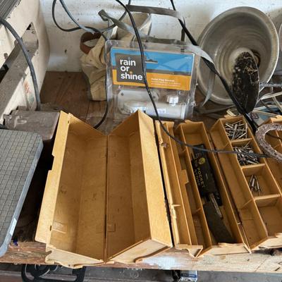 Motor, saw, lights, miscellaneous parts