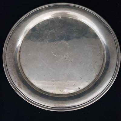 Wallace Sterling Platter and More Sterling (LR-KD)