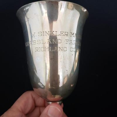 Preisner Sterling Cup and Paul Revere Sterling Bowl (LR-KD)