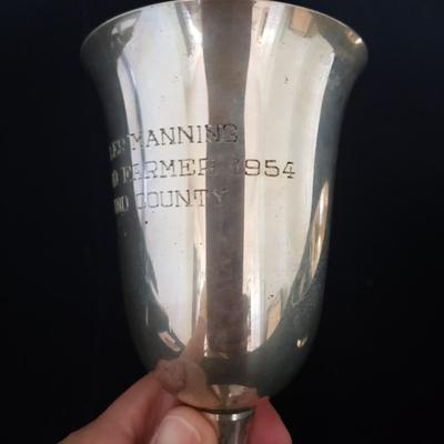 Preisner Sterling Cup and Paul Revere Sterling Bowl (LR-KD)