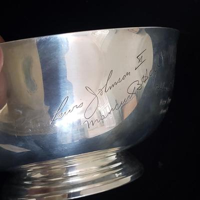 Preisner Sterling Cup and Paul Revere Sterling Bowl (LR-KD)