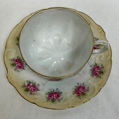 Tea Cup and Saucer eggshell thin china