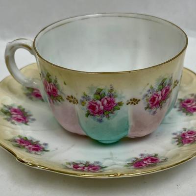 Tea Cup and Saucer eggshell thin china