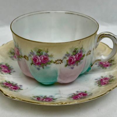 Tea Cup and Saucer eggshell thin china