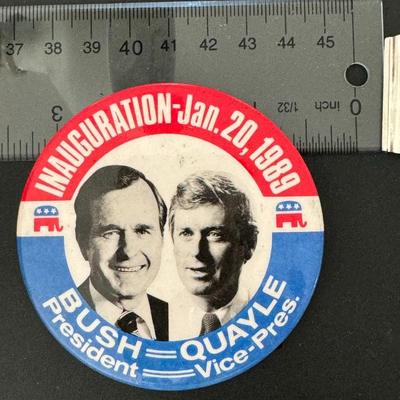 Inauguration Jan 20 1989 Bush Quayle
