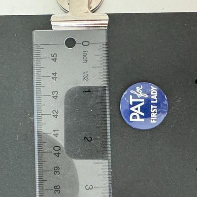 Pat for first lady pin