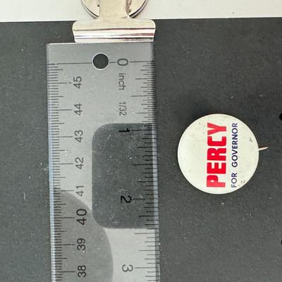 Percy for Governor pin