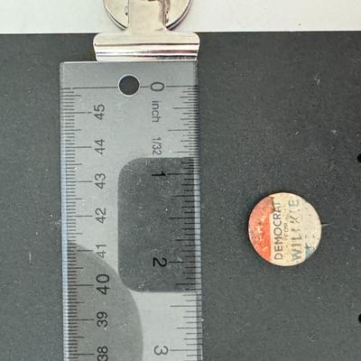 democrat for wilkie pin