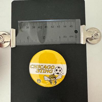 Chicago Sting soccar button