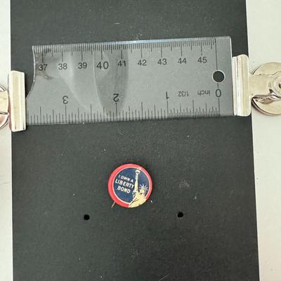 I own a liberty bond button