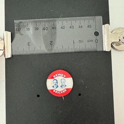 Dewey / Bricker political button