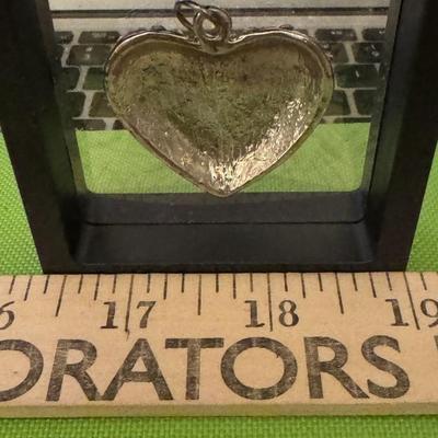 Vintage heart pendant