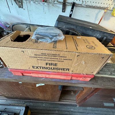 Tools & Fire Extinguisher