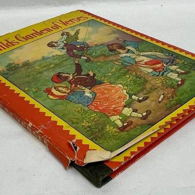 Vintage Children's Book: A Child's Garden of Verses by Robert Louis Stevenson