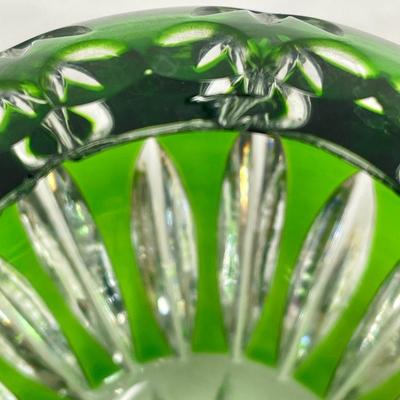 Cut Crystal Bowl Candle Holder