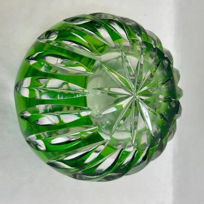 Cut Crystal Bowl Candle Holder